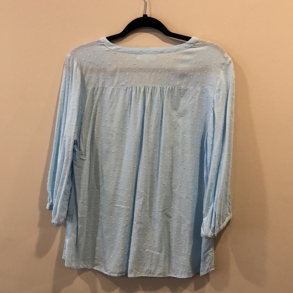 Swiss dot blouse / top - Picture 2 of 4